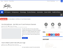 Tablet Screenshot of fredyen.com